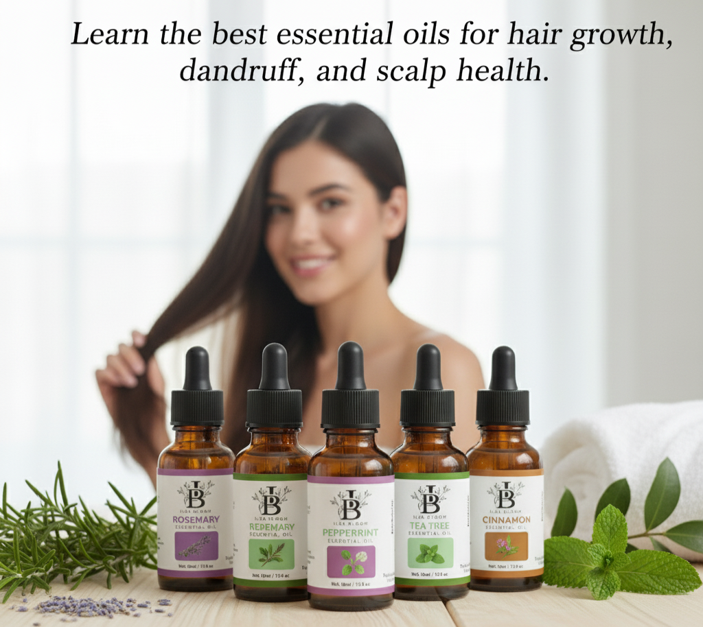 Essential Oils for Hair Growth and Scalp Health