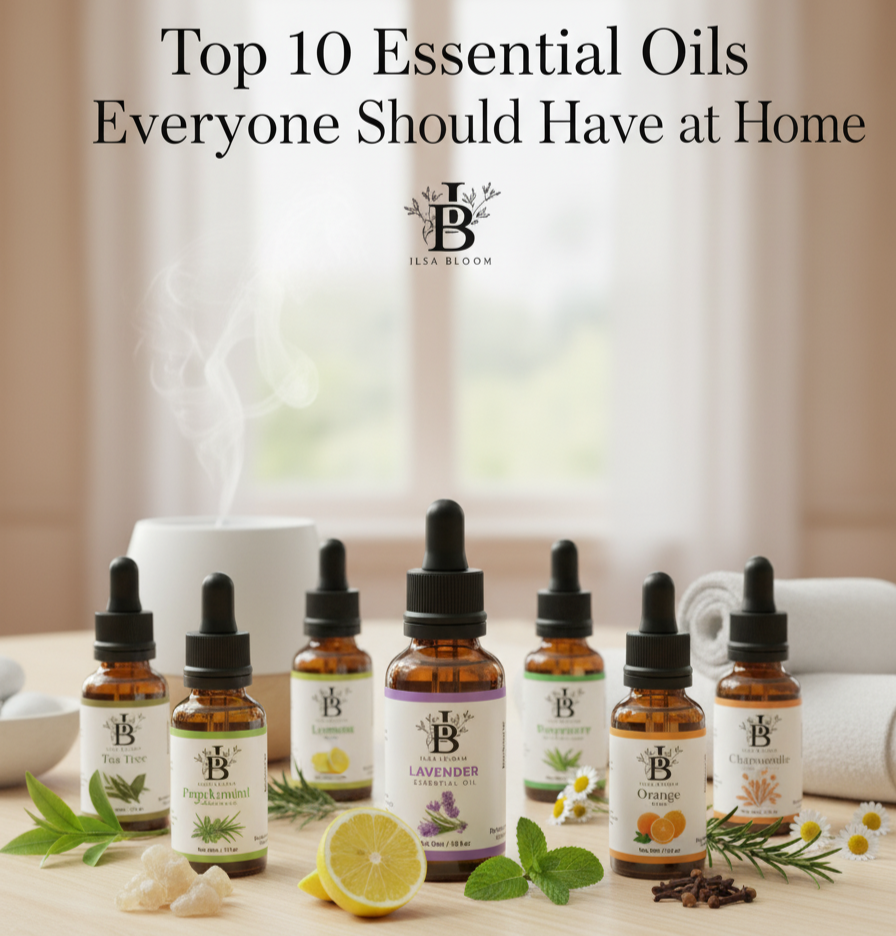 Top 10 Essential Oils Everyone Should Have at Home