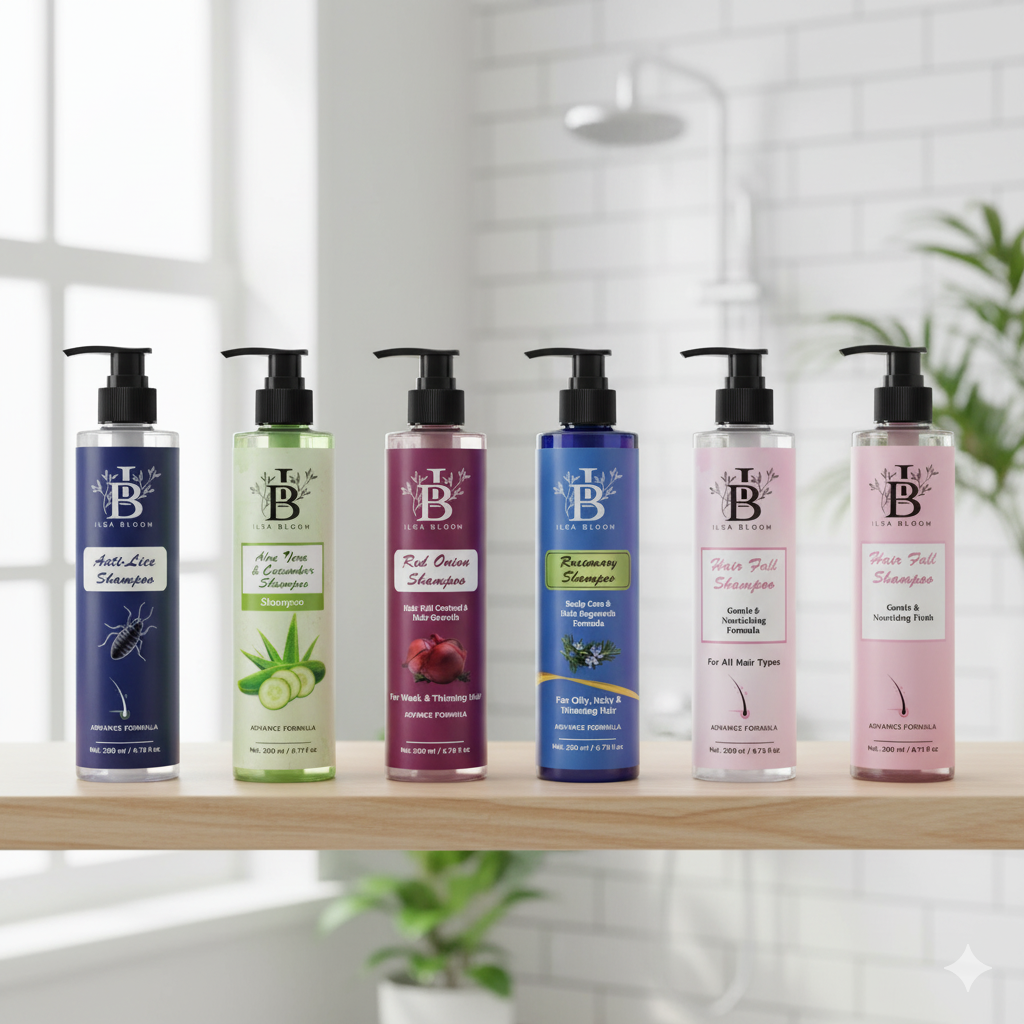 Natural Shampoos Collection – The Ilsa Co