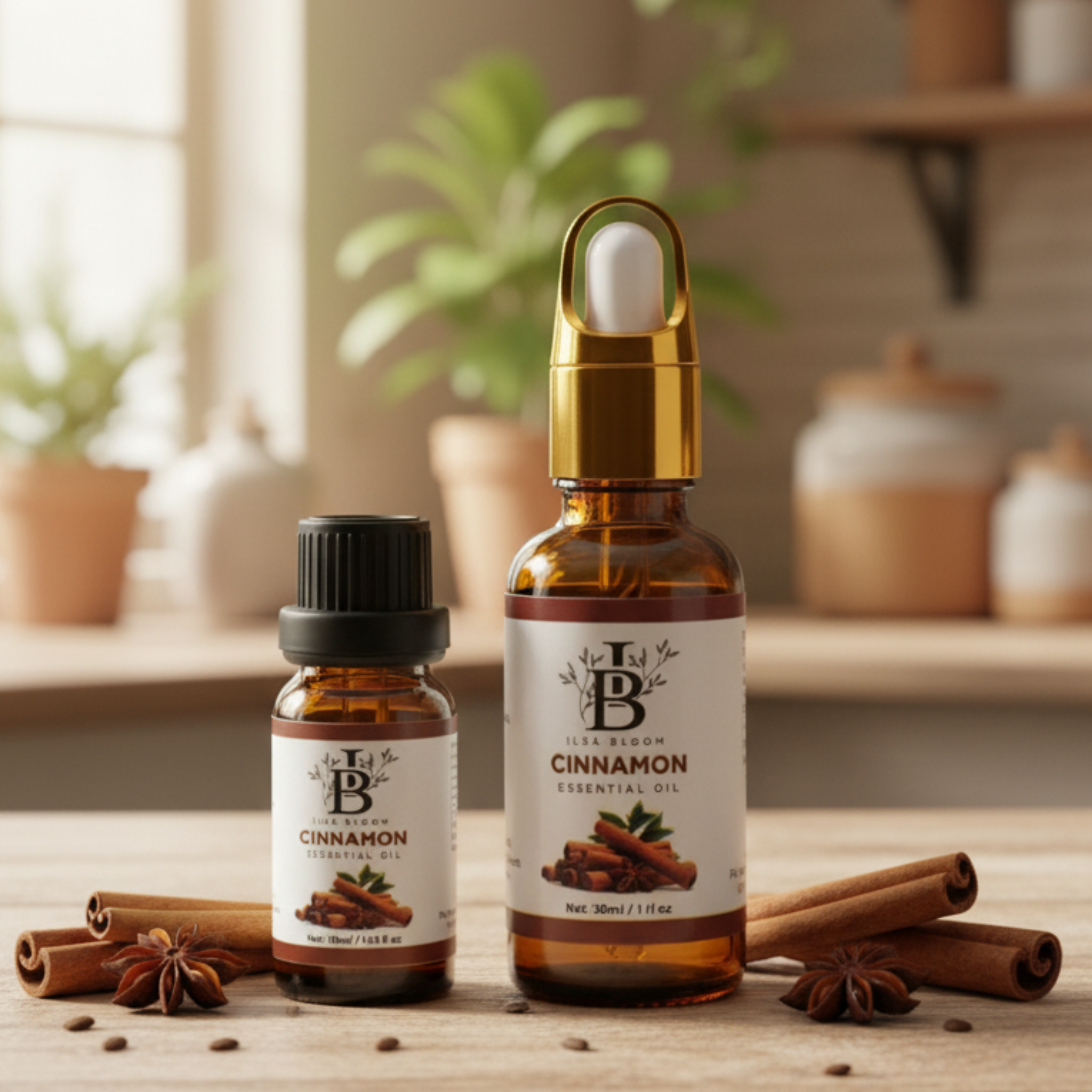 Cinnamon Essential Oil – Acts as Breathe Freshener, Immunity Booster, Reduces Sugar Cravings & Eases Chest Congestion