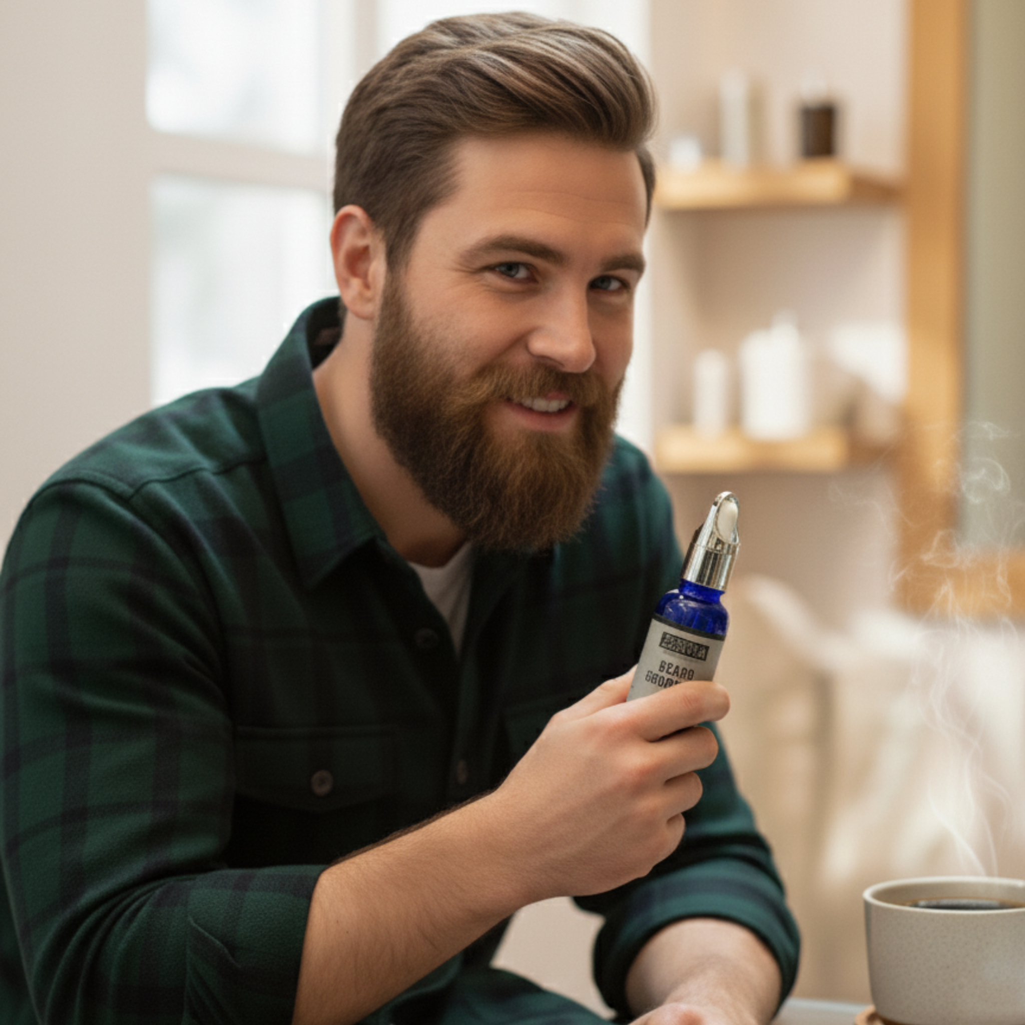 Beard Grooming Oil – Grow, Nourish & Style Your Beard