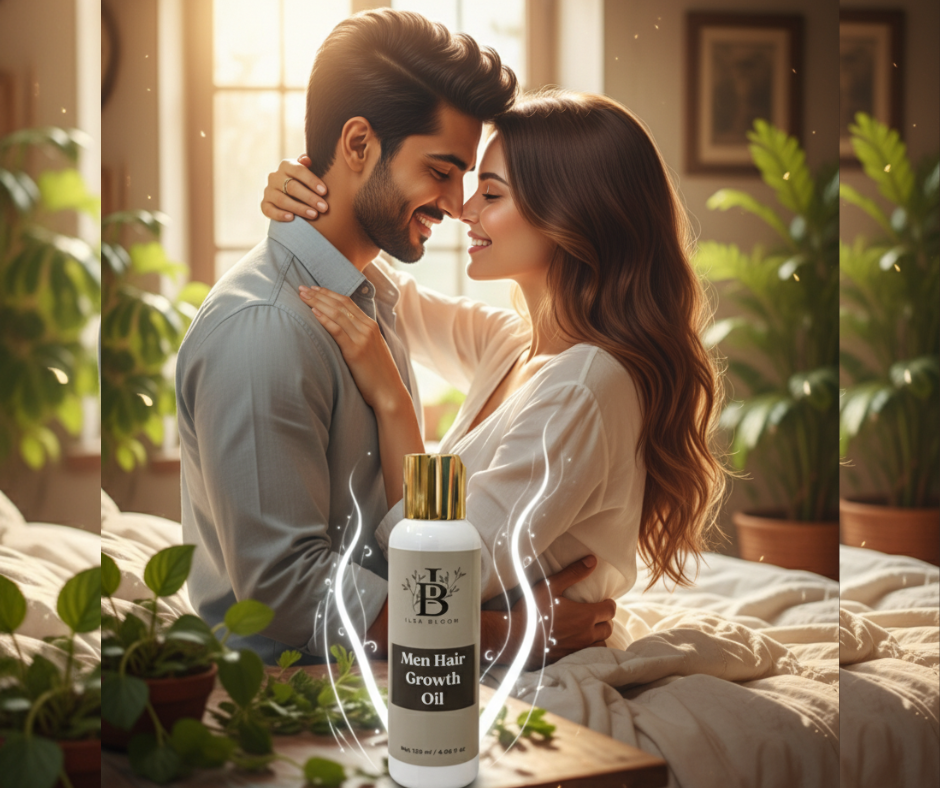 Men Hair Growth Oil – Herbal Formula for Hair Regrowth &amp; Scalp Revival