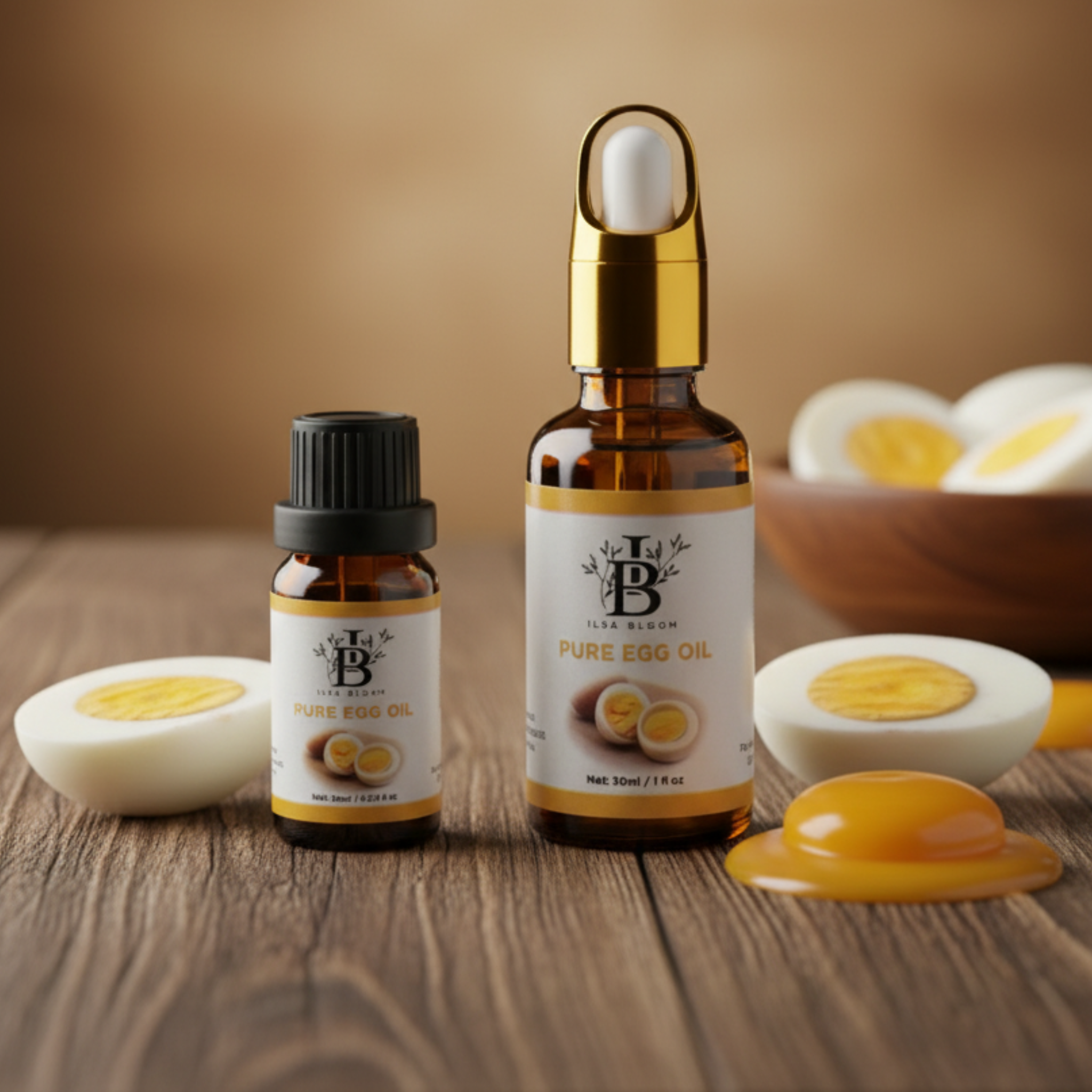 Pure Egg Oil – Strengthening Hair Treatment with Natural Protein
