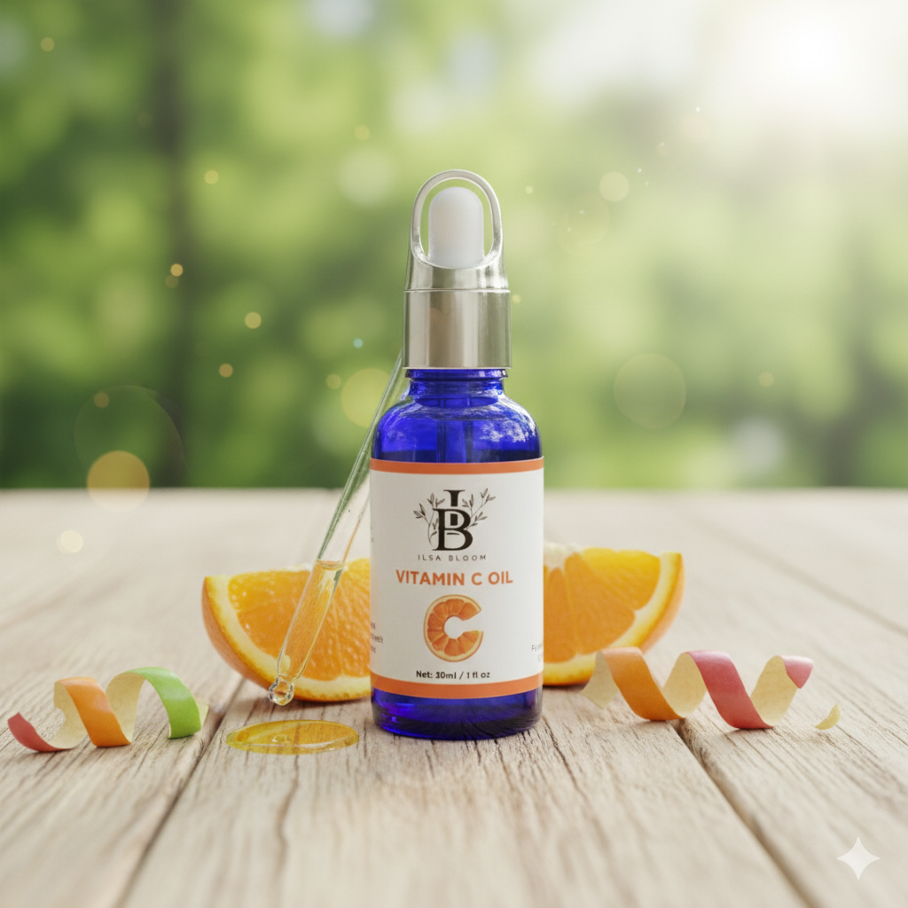 Vitamin C Glow Oil – 100% Pure & Natural Skin Brightening Elixir