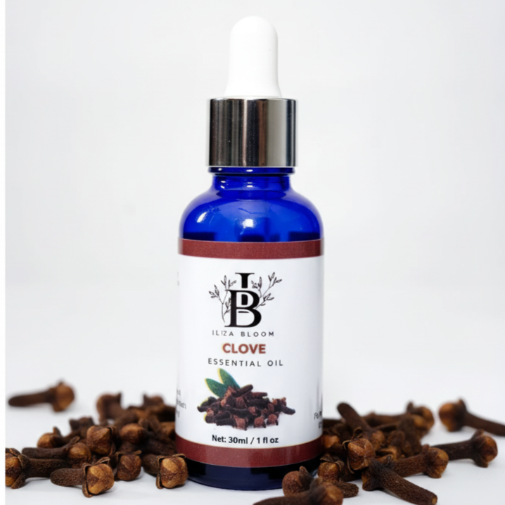 Clove Oil – Powerful Antioxidant, Soothing, Warm Aroma, Helps Clean Teeth & Gums