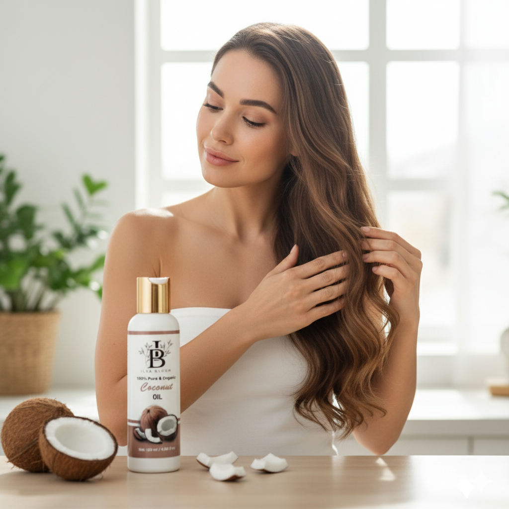 Coconut Oil – 100% Pure, Cold Pressed & Unrefined