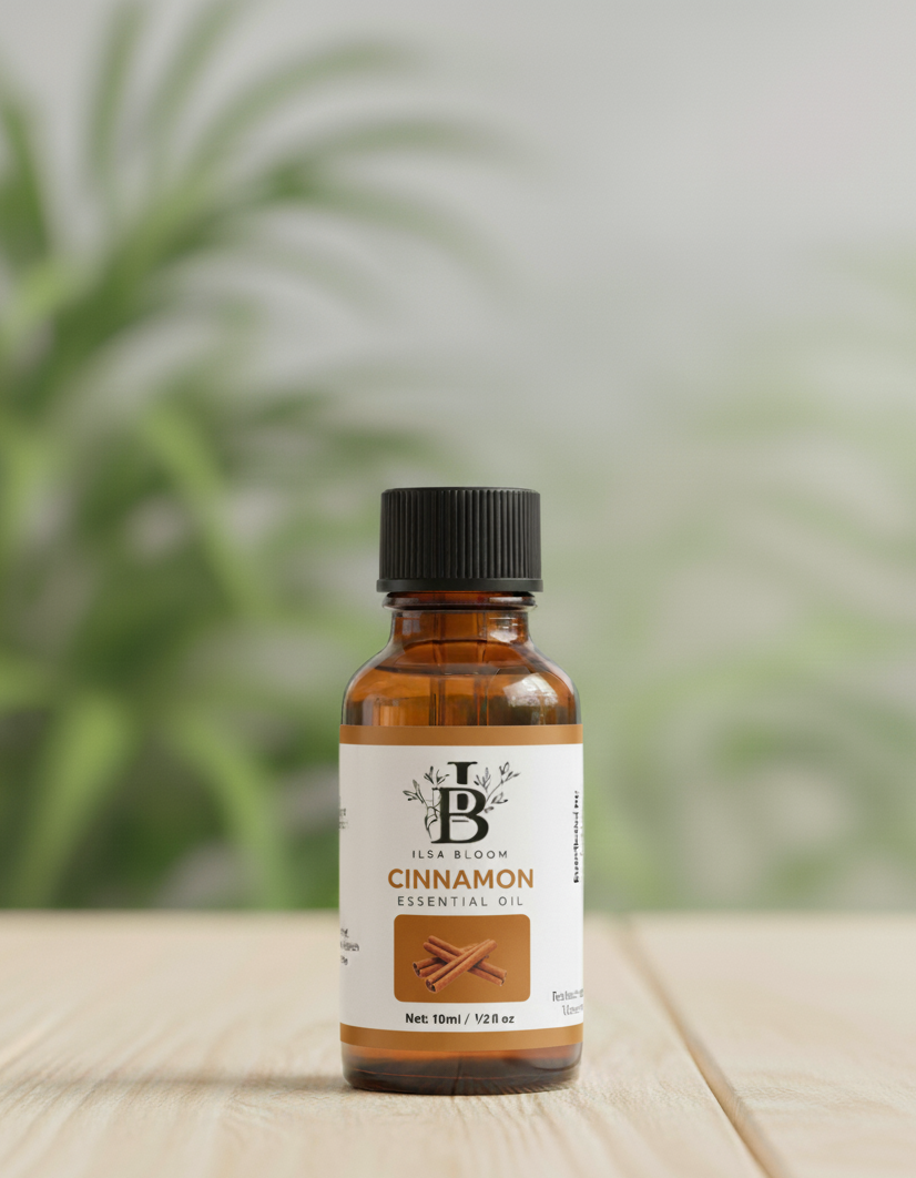 Cinnamon Essential Oil – Acts as Breathe Freshener, Immunity Booster, Reduces Sugar Cravings & Eases Chest Congestion