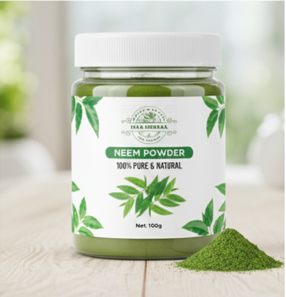 Neem Powder jar packaging