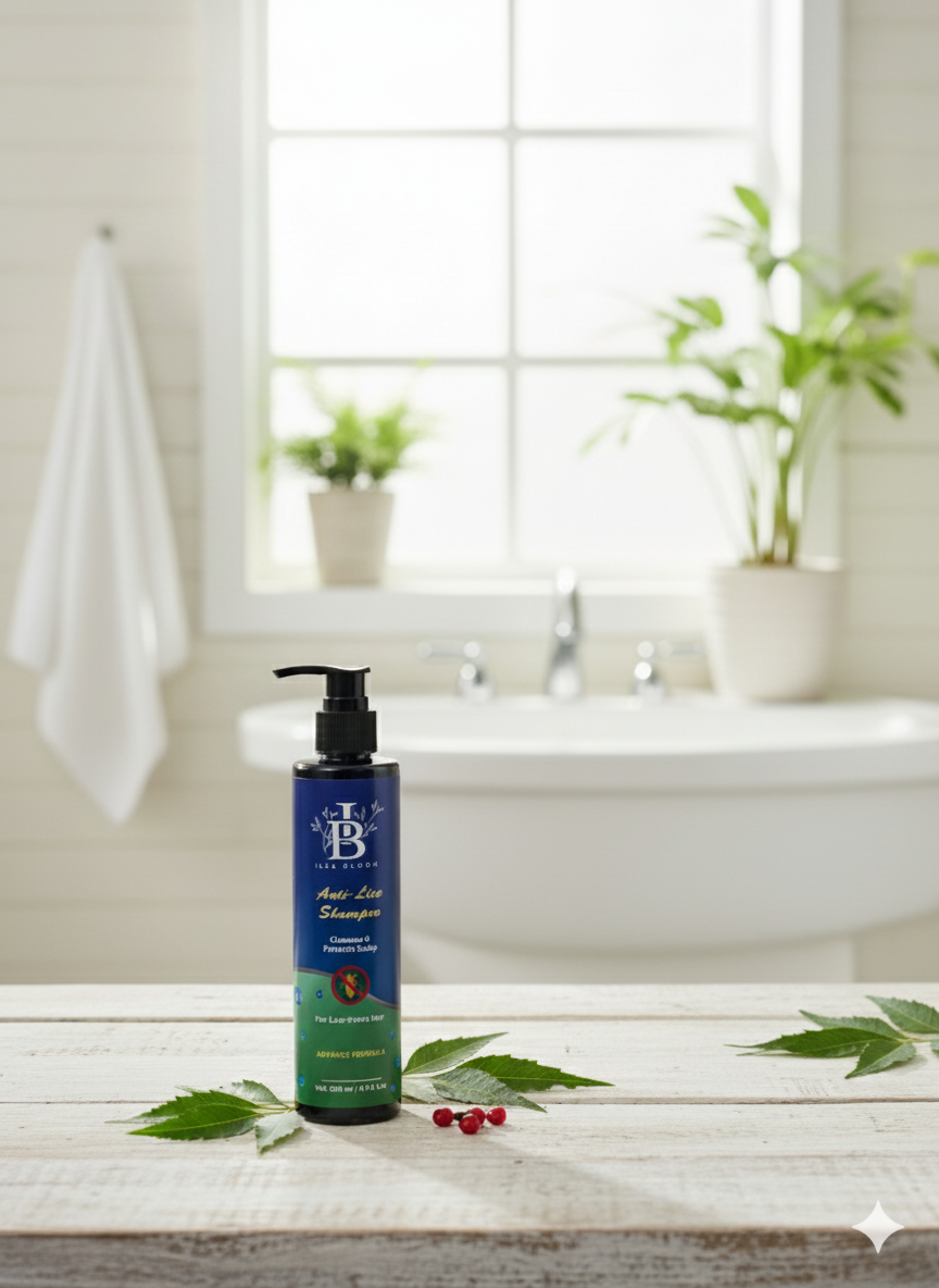 Anti Lice Herbal Shampoo – Eliminates Lice & Nits Naturally