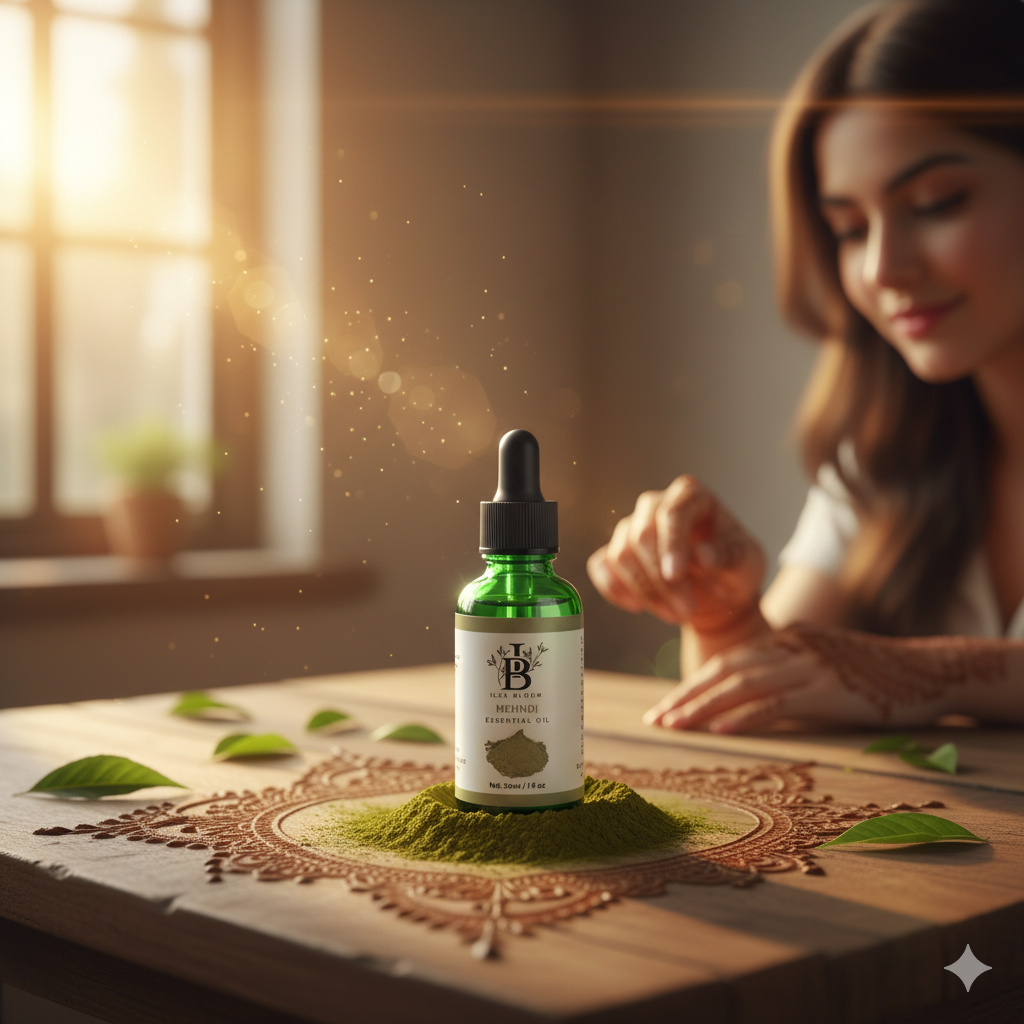 Mehndi Oil (Henna Oil) – 100% Natural Stain Booster