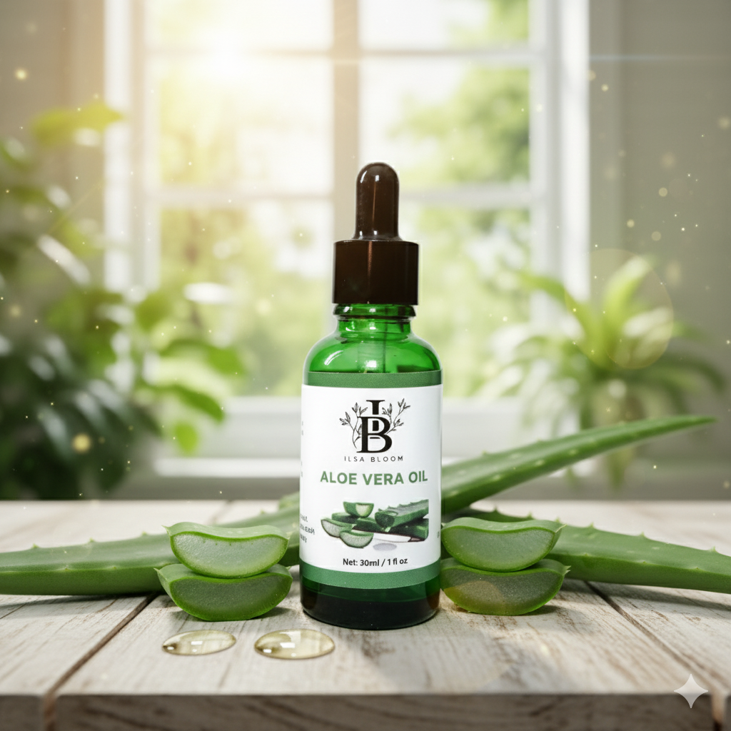where to buy aloe vera plant for hair Aloe Vera Oil – Pure Skin & Hair Nourishing Herbal Oil – The Ilsa