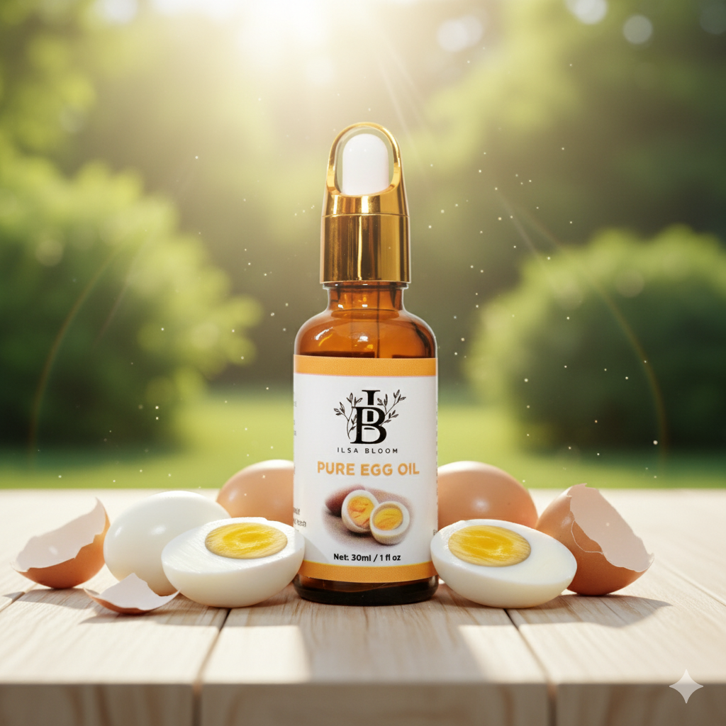 Pure Egg Extract Oil – Strengthens Roots & Repairs Damaged Hair