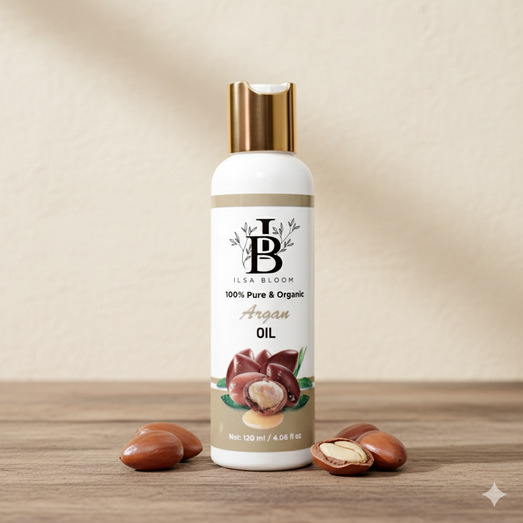 Argan Oil – 100% Pure Cold Pressed bottle front
Argan oil for skin hydration and glow
Pure argan oil for hair nourishment and shine
Cold pressed argan oil – lightweight formula
High quality argan oil in glass bottle
Skin friendly argan oil – anti aging benefits
Argan oil for facial use and hair care
Argan oil for nail cuticle and strengthening
Argan oil dropper bottle – premium quality
Pure cold pressed argan oil – all in one beauty oil
