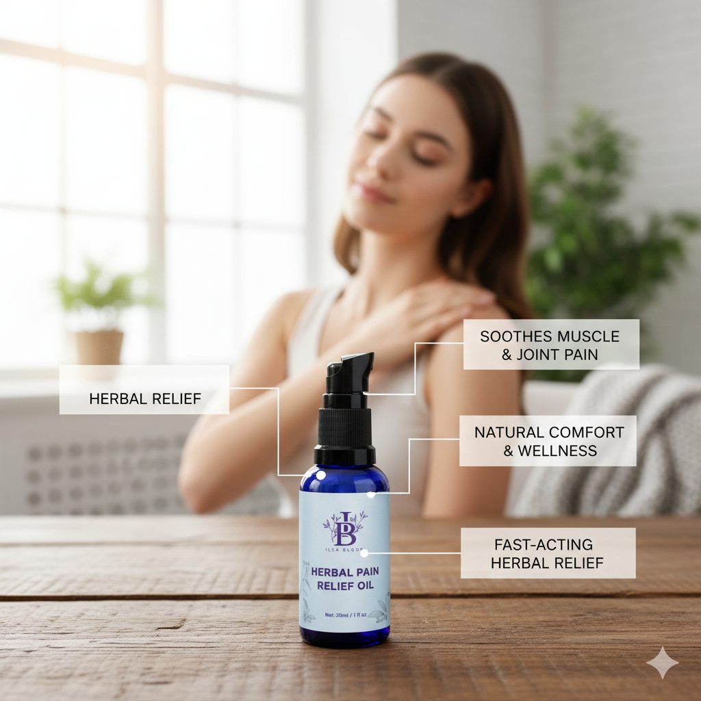 herbal oil for muscle & joint pain
