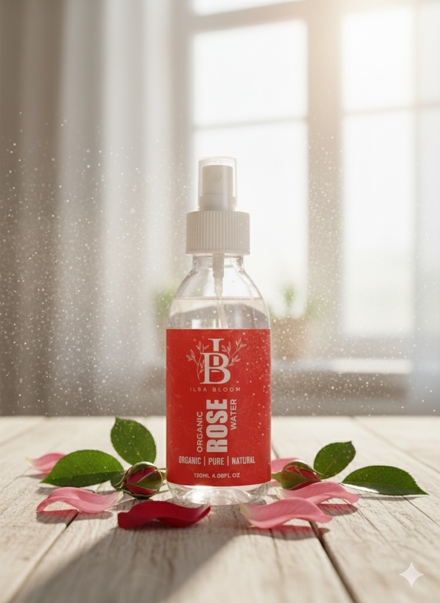 Rose Water – 100% Pure & Natural Skin Toner (Gulab Jal)