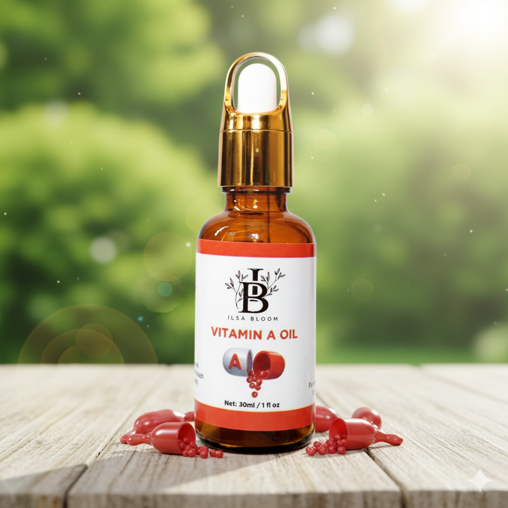 Vitamin A Glow Oil – Natural Anti-Aging & Skin Renewal Blend
