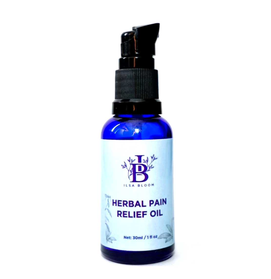 IlsaCo herbal pain relief oil dropper